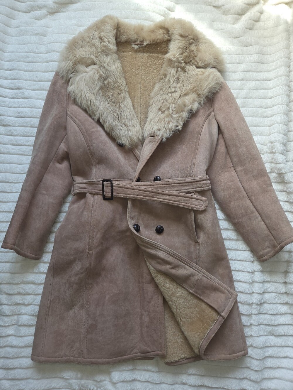 SIMPSONS Penny Lane Suede Coat - Unisex - Vintage